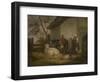 Cowherd and Milkmaid-George Morland-Framed Giclee Print