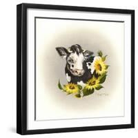 Cowl Ender Girl-Peggy Harris-Framed Giclee Print