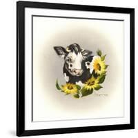 Cowl Ender Girl-Peggy Harris-Framed Giclee Print