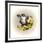 Cowl Ender Girl-Peggy Harris-Framed Giclee Print