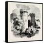 Cowling Castle Kent-null-Framed Stretched Canvas