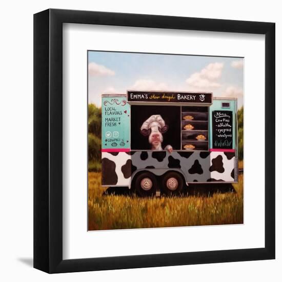 Cowpies-Lucia Heffernan-Framed Art Print