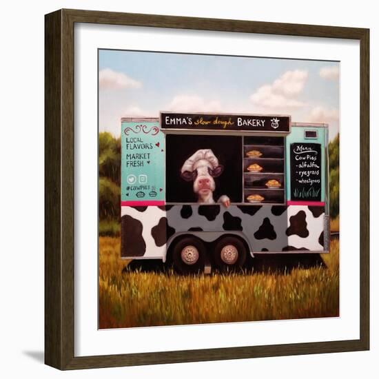 Cowpies-Lucia Heffernan-Framed Art Print