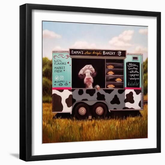 Cowpies-Lucia Heffernan-Framed Art Print