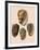 Cowry Helmets-G.b. Sowerby-Framed Giclee Print