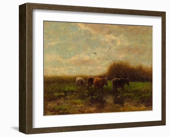 Cows at Evening-Willem Maris-Framed Giclee Print