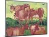Cows, c.1890-Vincent van Gogh-Mounted Giclee Print