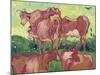 Cows, c.1890-Vincent van Gogh-Mounted Giclee Print