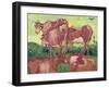 Cows, c.1890-Vincent van Gogh-Framed Giclee Print