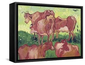 Cows, c.1890-Vincent van Gogh-Framed Stretched Canvas