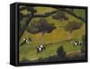 Cows in a Field; Vaches Dans Un Pre-Roger De La Fresnaye-Framed Stretched Canvas