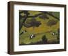 Cows in a Field; Vaches Dans Un Pre-Roger De La Fresnaye-Framed Giclee Print