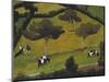 Cows in a Field; Vaches Dans Un Pre-Roger De La Fresnaye-Mounted Giclee Print