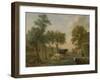 Cows in a Meadow Near a Farm, Paulus Potter-Paulus Potter-Framed Art Print