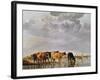 Cows in a River, C.1650-Aelbert Cuyp-Framed Giclee Print