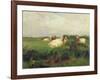 Cows in Field, 1895-Walter Frederick Osborne-Framed Giclee Print