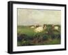 Cows in Field, 1895-Walter Frederick Osborne-Framed Giclee Print