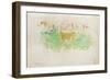 Cows in Normandy, 1880 (W/C on Paper)-Berthe Morisot-Framed Premium Giclee Print
