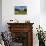 Cows in the green pastures framed by the high peaks of the Alps, Garmisch Partenkirchen, Upper Bava-Roberto Moiola-Mounted Photographic Print displayed on a wall