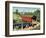 Cows in West Arlington-Lowell Herrero-Framed Art Print