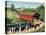 Cows in West Arlington-Lowell Herrero-Stretched Canvas