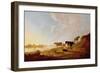 Cows Near a River-Aelbert Cuyp-Framed Giclee Print