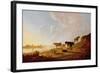 Cows Near a River-Aelbert Cuyp-Framed Giclee Print