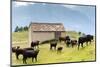 Cows of Aosta Valley, Vetan, Aosta Valley, Italian Alps, Italy, Europe-Nico Tondini-Mounted Photographic Print