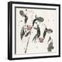 Cowshed Beauties-Kristine Hegre-Framed Giclee Print