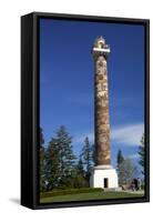 Coxcomb Hill; Built 1925, Astoria Column, Oregon, USA-Jamie & Judy Wild-Framed Stretched Canvas