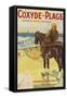 Coxyde-Beach; Coxyde-Plage-Matteoda Angelo Rossotti-Framed Stretched Canvas