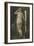 Coy Nude at Wardrobe Door-null-Framed Art Print
