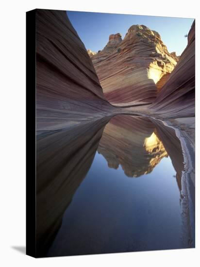 Coyote Butte Landscape, Vermilion Cliffs, Utah, USA-Gavriel Jecan-Stretched Canvas