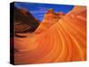 Coyote Butte's Sandstone Stripes-Joseph Sohm-Stretched Canvas