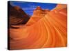 Coyote Butte's Sandstone Stripes-Joseph Sohm-Stretched Canvas