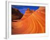 Coyote Butte's Sandstone Stripes-Joseph Sohm-Framed Photographic Print