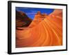 Coyote Butte's Sandstone Stripes-Joseph Sohm-Framed Photographic Print