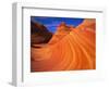 Coyote Butte's Sandstone Stripes-Joseph Sohm-Framed Photographic Print