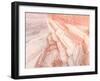 Coyote Buttes VII Blush Orange Crop-Alan Majchrowicz-Framed Art Print