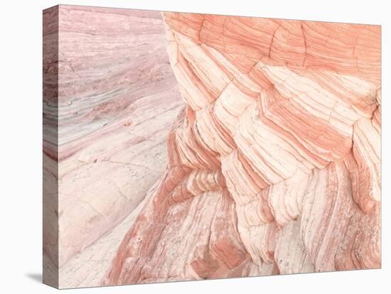 Coyote Buttes VII Blush Orange Crop-Alan Majchrowicz-Stretched Canvas