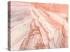 Coyote Buttes VII Blush Orange Crop-Alan Majchrowicz-Stretched Canvas