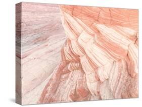 Coyote Buttes VII Blush Orange Crop-Alan Majchrowicz-Stretched Canvas