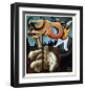 Coyote Portrait of Dali-Markus Pierson-Framed Limited Edition