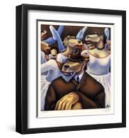Coyote Portrait of Degas-Markus Pierson-Framed Limited Edition