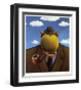 Coyote Portrait of Magritte-Markus Pierson-Framed Limited Edition