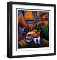 Coyote Portrait of Matisse-Markus Pierson-Framed Limited Edition