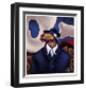 Coyote Portrait of O'Keefe-Markus Pierson-Framed Limited Edition