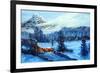 Cozy Cabin-Bonnie B. Cook-Framed Giclee Print