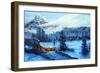 Cozy Cabin-Bonnie B. Cook-Framed Premium Giclee Print