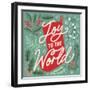 Cozy Christmas III-Laura Marshall-Framed Art Print